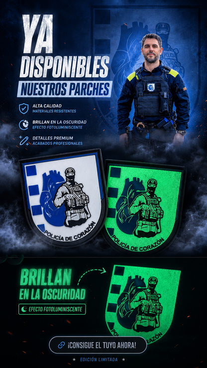 Parche Policía de Corazón – Edición Original
