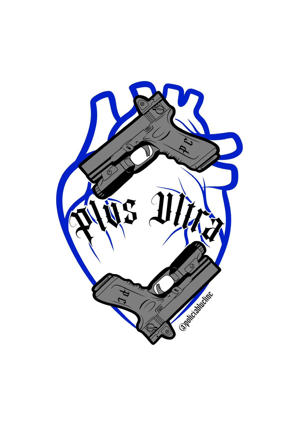 Camiseta Policía de Corazón – PLUS ULTRA - Edición FUNDADORES 2026
