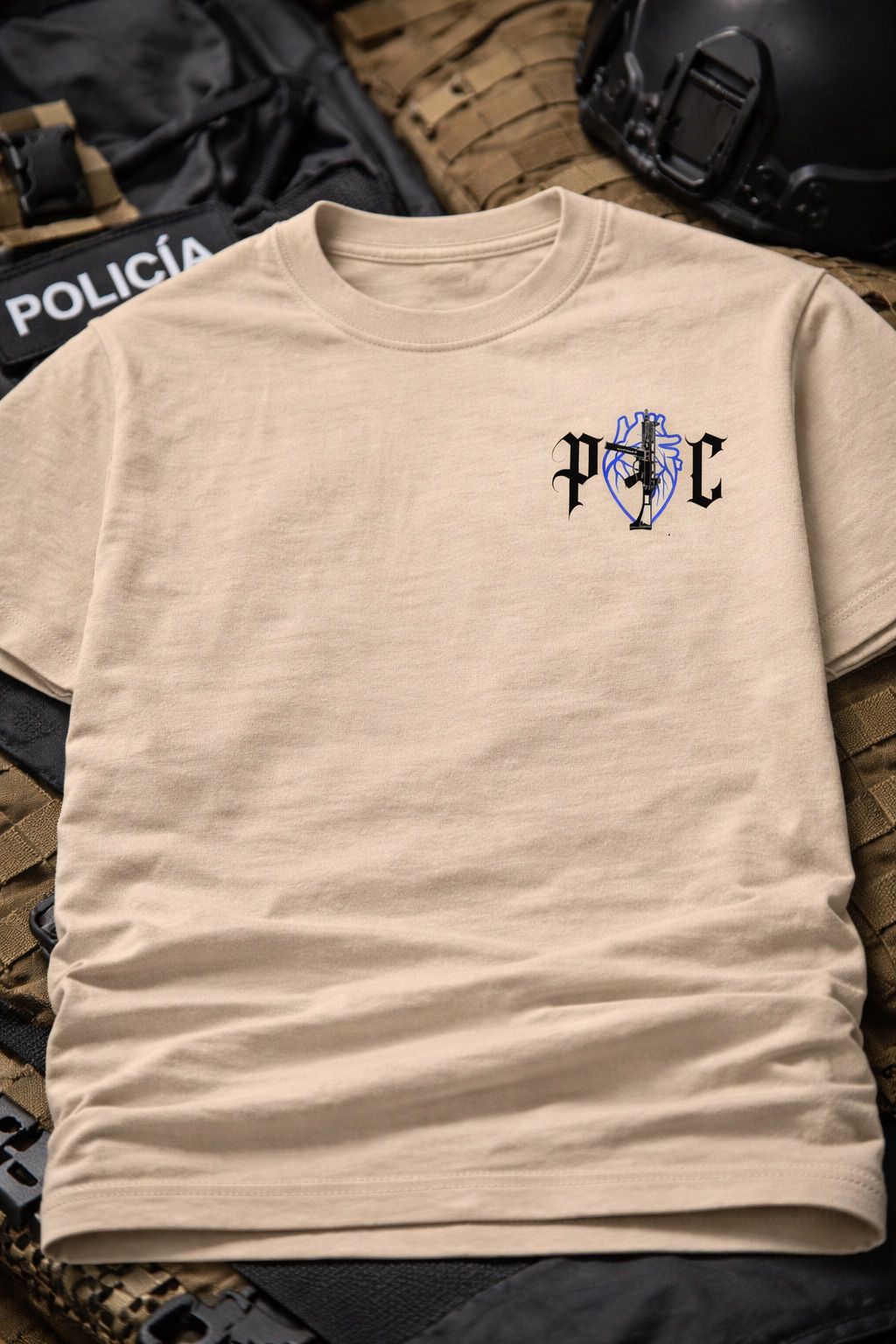 Camiseta Policía de Corazón – Edición